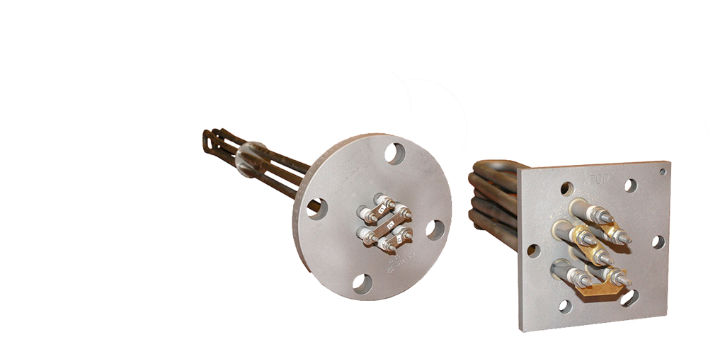 flanged immersion heaters